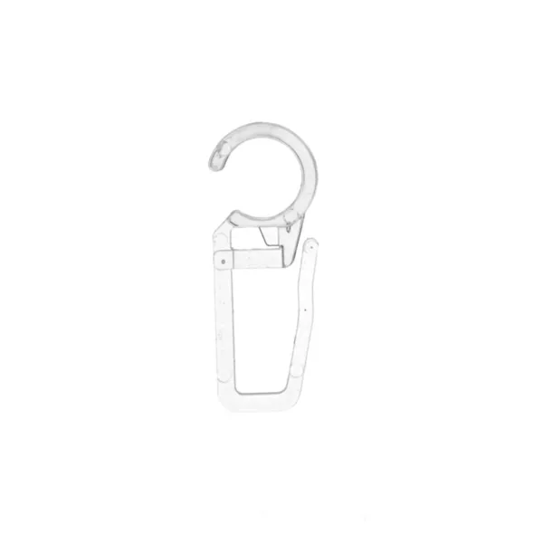 Set di 10 ganci per tenda (D20) Trasparente