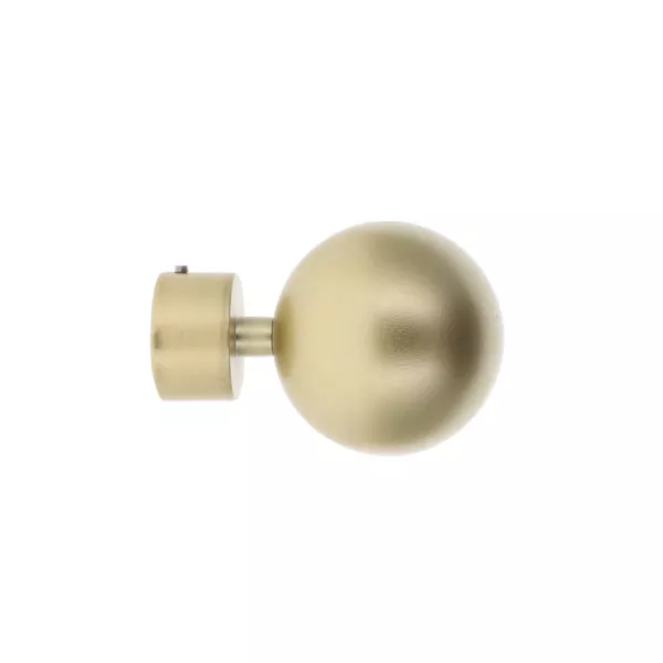 Set di 2 terminali per asta in metallo (D28 mm) Ga�a Oro