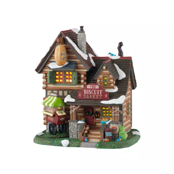 Villaggio di Natale Lemax luminoso Il cestino dei dolci