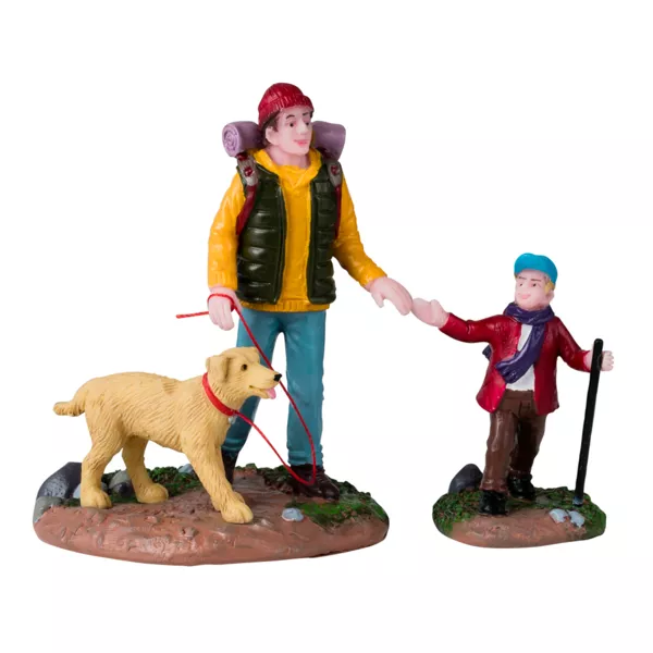 Accessoire Lemax (H7,3 cm) Compagnons de randonn�e