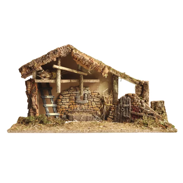 Presepe di Natale vuoto (Altezza 25 cm) Saint-Charly