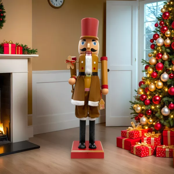 M�sico Cascanueces (H154 cm) musical y animado Cookie Marr�n