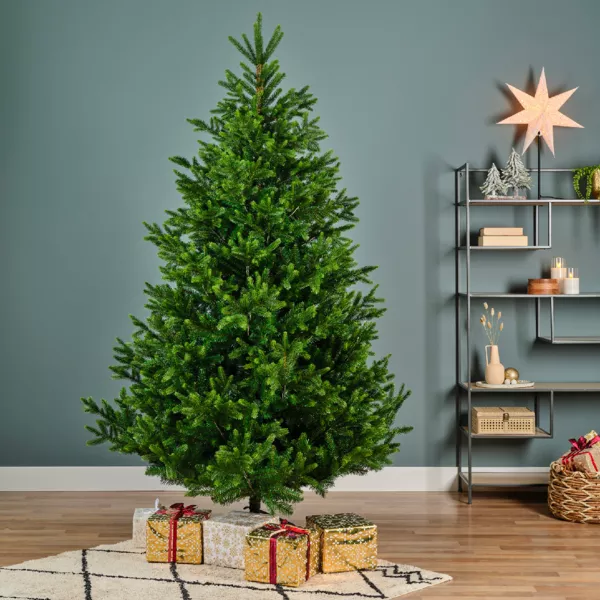 Sapin artificiel de No�l (H180 cm) Abies Nordmann Vert sapin