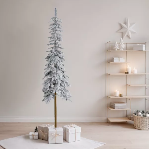K�nstlicher Weihnachtsbaum Sierra H210 cm Gr�n verschneit