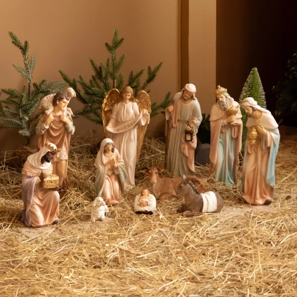 Set di 11 statuine (Altezza 30 cm) di Jeanne