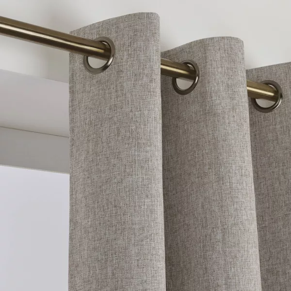 Verdunklungsvorhang Total Blackout (140 x 180 cm) Ombra Taupe