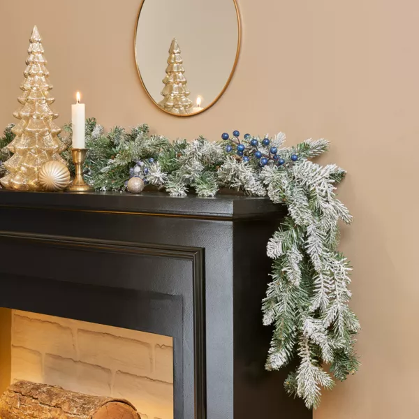 Guirlande de sapin (270 cm - D20) Aspen Vert enneig�