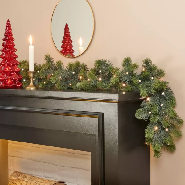 Lysende juletræsguirlande med 35 LED (180 cm) Winnipeg Varm hvid