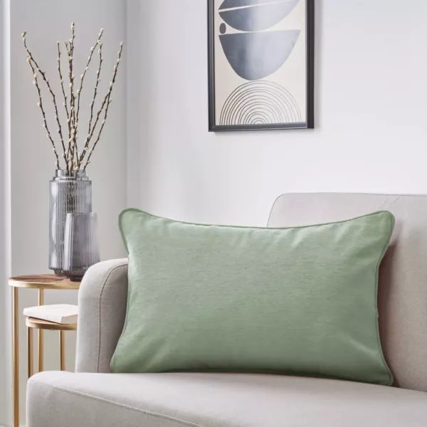Rechteckiges Kissen (40 x 60 cm) Mitternacht Khaki Gr�n