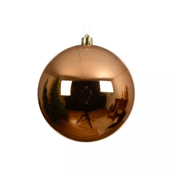 Pallina di Natale (D140 mm) Alpine Cognac