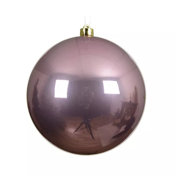 Bola de Navidad (D200 mm) Alpine Rosa Antiguo