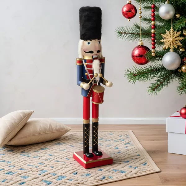 Træ Nøddeknækker Musikant (H60 cm) Matias