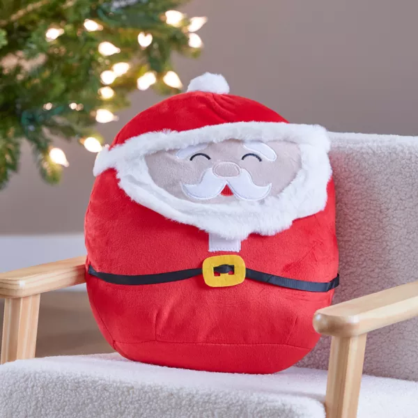 Peluche (H35 cm) Allegro Babbo Natale Rosso