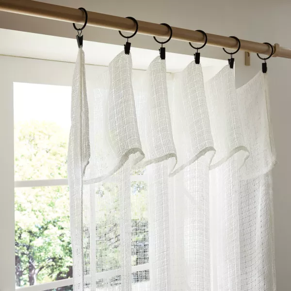 Rideau ajustable (140 x max 300 cm) Luis Ivoire