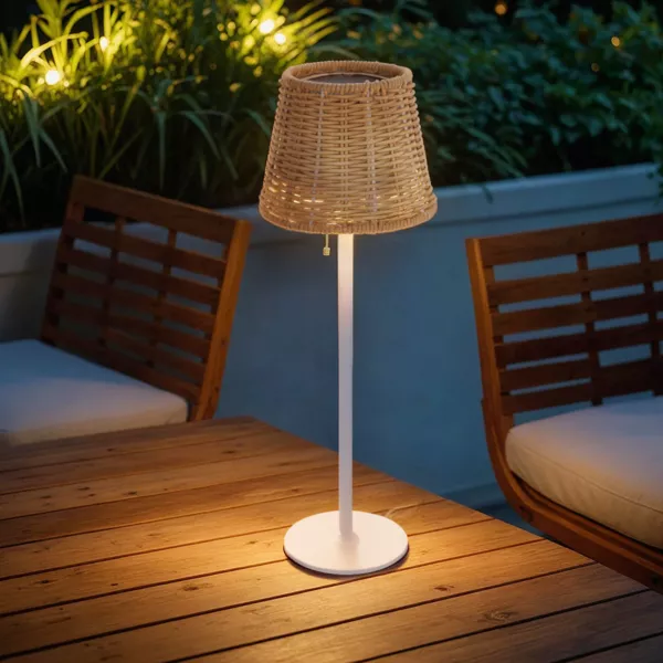 Zonnetuin LED tafellamp (H38 cm) Marylebone Natuurlijk