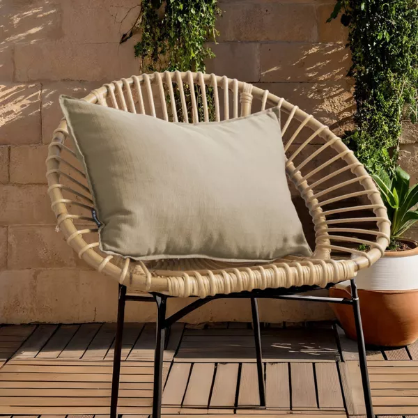 Rechteckiges Outdoor-Kissen (60 x 40 cm) Sunset Taupe