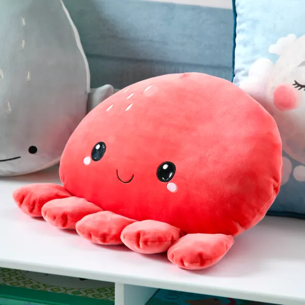 Coj�n pulpo infantil (37 x 37 cm) Moby Coral