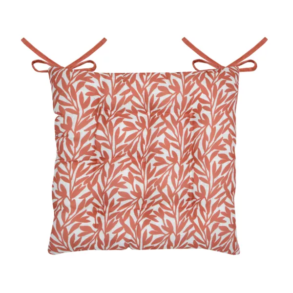 Set Di 4 Cuscini Per Sedia LI.GI. In Cotone Panama 38x38 Cm – Made In Italy, Grigio Chiaro E Altri Colori, Spessore 3 Cm Con Laccetti