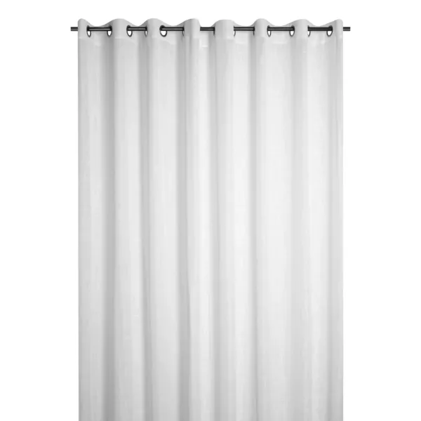 Visillo de gran anchura (290 x 260 cm) Ontario Blanco