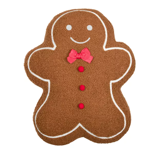 Coj�n de Navidad rectangular (40 x 50 cm) Delicia Pan de Especias Marr�n