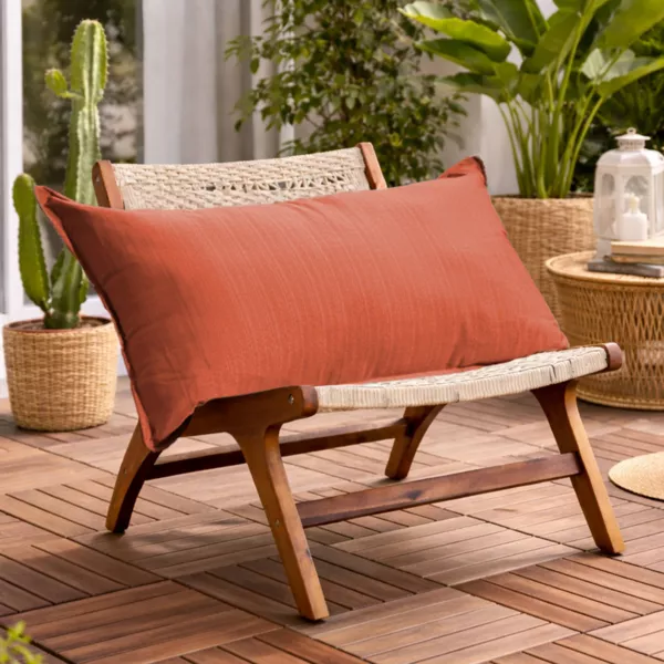 Cuscino da esterno rettangolare (50 x 80 cm) Sunset Terracotta