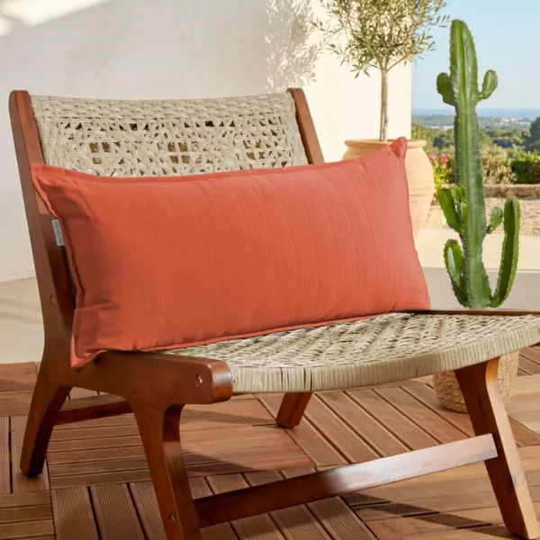 Coussin ext�rieur rectangulaire (35 x 70 cm) Sunset Terracotta