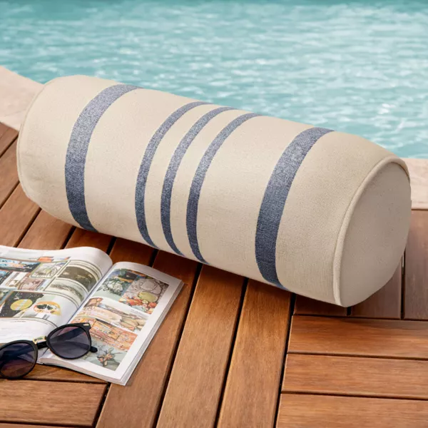 Udendørs pude (20 x 45 cm) Nautira Marineblå