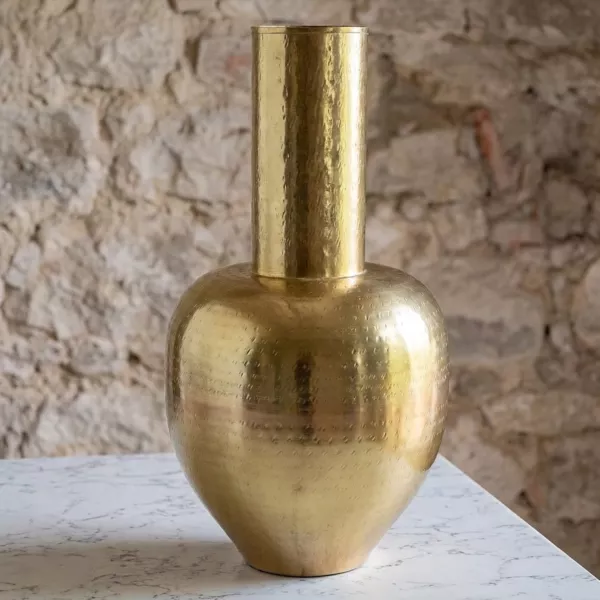 Vase Rom�o Goldfarben