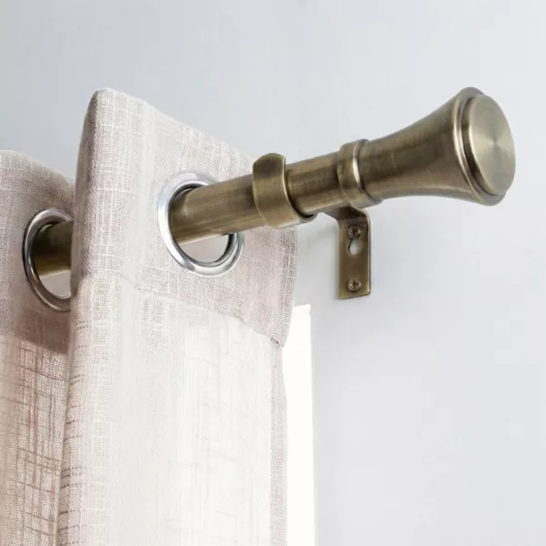 Kit de tringle extensible (L210 - L380 cm / D19 mm) Brasserie Bronze