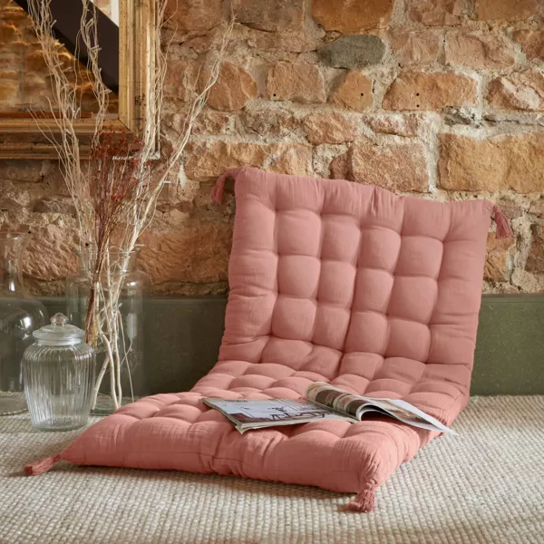 Musselin-Bodenmatratze (60 x 120 cm) Ga�a Hellrosa