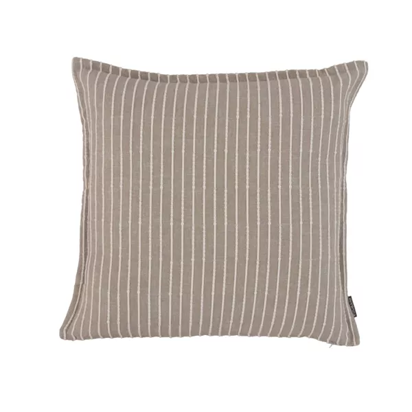 Cuscino quadrato in cotone testurizzato (50 x 50 cm) Alice Ecru