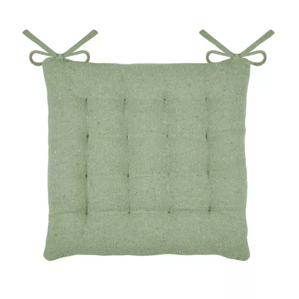Coussin de chaise carr� (40 x 40 cm) Monaco Vert sauge
