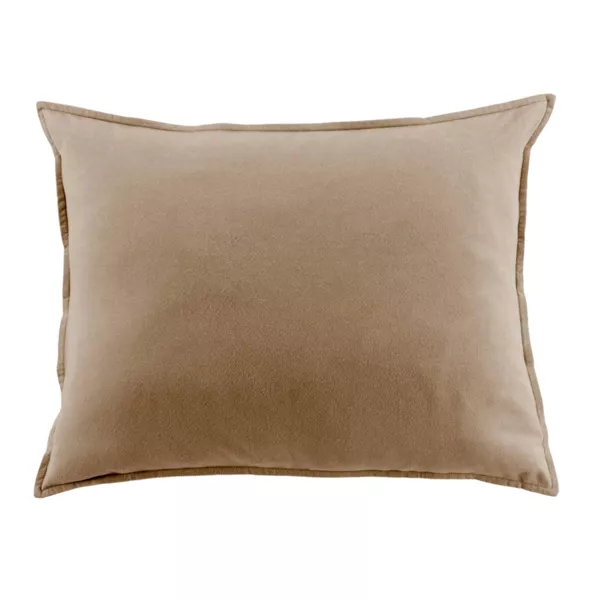Rektangul�rt pudebetr�k i bomuldsflonel (50 x 70 cm) Nina Ficelle