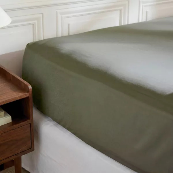 Percale bomuldslagen (160 x 200 cm) Diane Gr�n Rosmarin