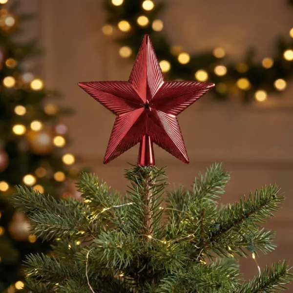 Alpine Lin�a Bordeaux juletr�stjerne
