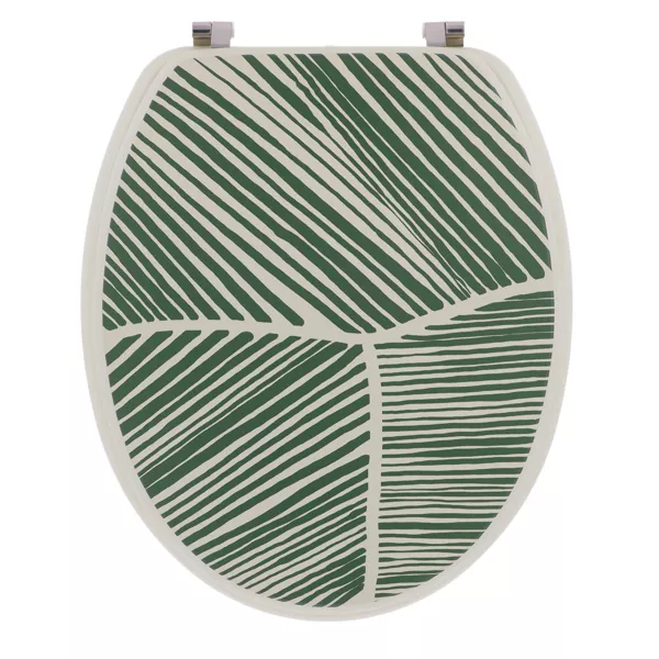 WC-Sitz aus Holz, 18 Zoll, Botanist Gr�n