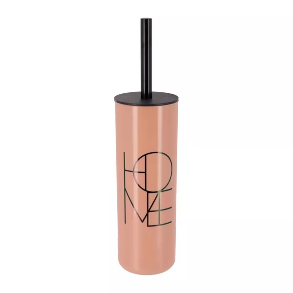 WC-B�rste mit Minimalist-Ros�-Blush-Deckel