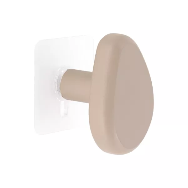 Perchero adhesivo (5,2 cm) Guijarro Topo