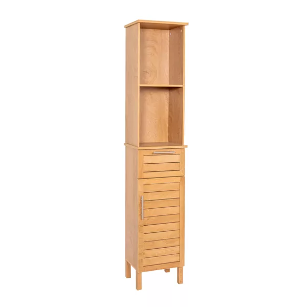 Badkamerkast kolomkast hout (173 x 35 cm) Colonial Naturel