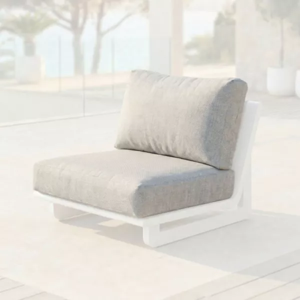 Funda de cojín de repuesto para Sillón Long Beach en color Taupe