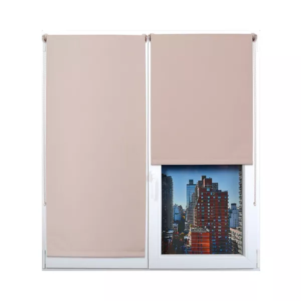 Tenda a rullo oscurante (210 x 220 cm) Tinta unita Beige