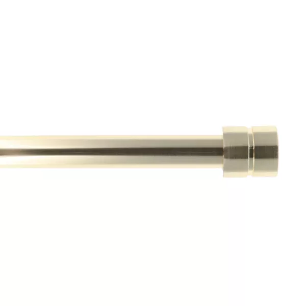 Ausziehbares Stangen-Set (L120 - L210 cm / D28 mm) Cesene Gold