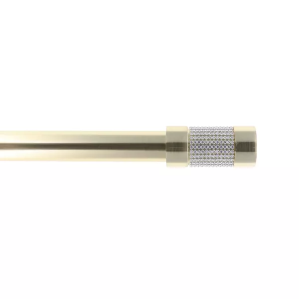 Kit asta tenda estensibile (L120 - L210 cm / D28 mm) Viola Oro