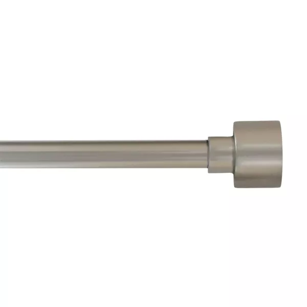 Kit de tringle extensible (L210 - L380 cm / D19 mm) Palermo Argent