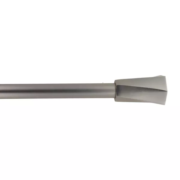 Kit asta tenda estensibile (L210 - L380 cm / D19 mm) Vinyasa Argento