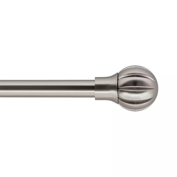 Kit de tringle extensible (L140 - L260 cm / D19 mm) Touch of Zen Argent