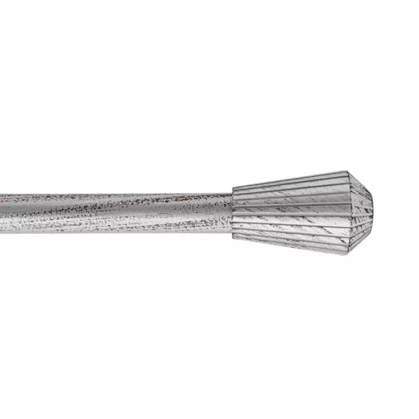 Kit asta tenda estensibile (L210 - L380 cm / D19 mm) Pise Grigio e nero