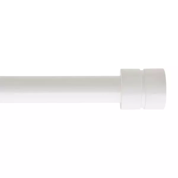 Kit asta tenda estensibile (L120 - L210 cm / D19 mm) Cesena Bianco opaco