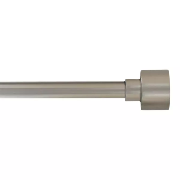 Kit asta tenda estensibile (L120 - L210 cm / D19 mm) Palermo Argento