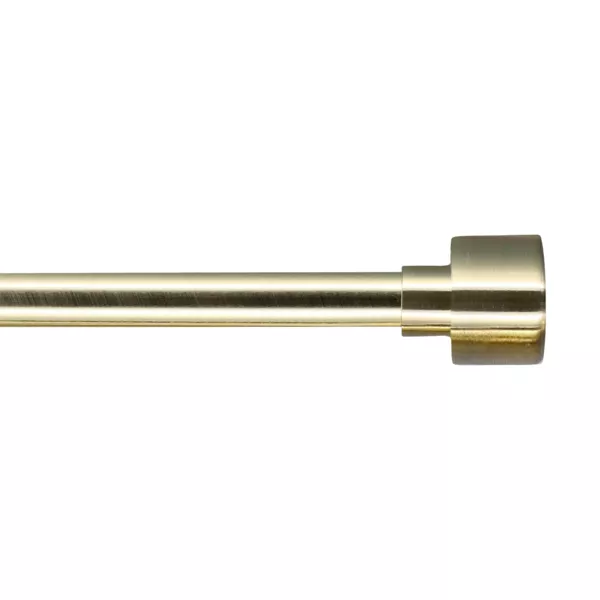 Kit asta tenda estensibile (L120 - L210 cm / D19 mm) Palermo Oro